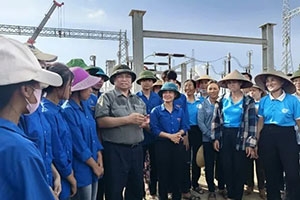 Thủ tướng Phạm Minh Chính kiểm tra dự án đường dây 500 kV