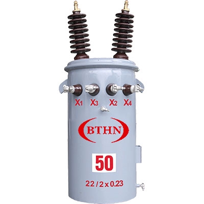 Máy bến áp 1 pha công suất 50KVA